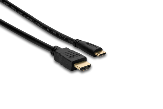 Hosa - HDMI to HDMI Mini High Speed Cable with Ethernet - 10