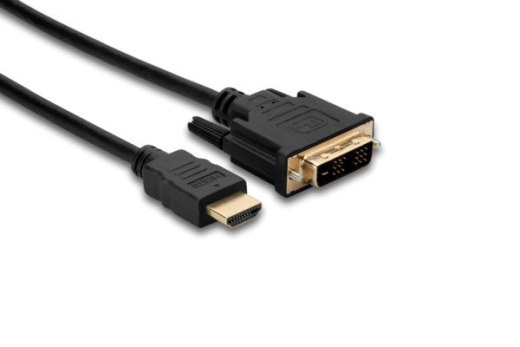 Hosa - HDMI to DVI-D Standard Speed Cable - 3