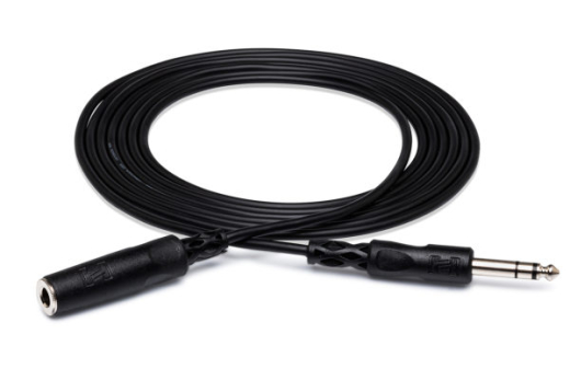 Hosa - 1/4 TRS Headphone Extension Cable - 10