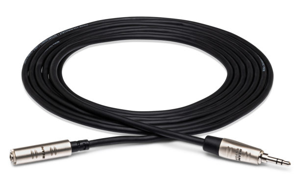 REAN 3.5mm TRS to 3.5mm TRS Pro Headphone Extension Cable - 5\'
