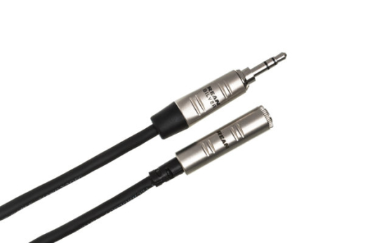 REAN 3.5mm TRS to 3.5mm TRS Pro Headphone Extension Cable - 5\'