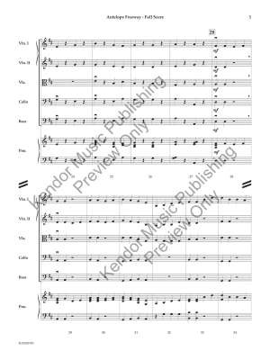 Antelope Freeway - Rosenhaus - String Orchestra - Gr. 1