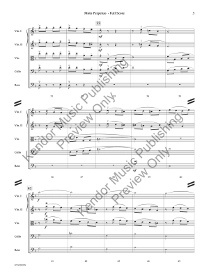 Moto Perpetuo - Bobrowitz - String Orchestra - Gr. 2.5