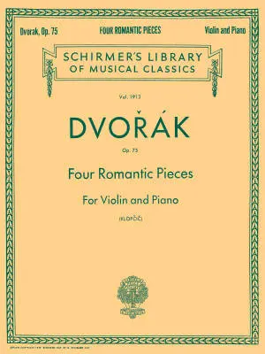 G. Schirmer Inc. - Four Romantic Pieces, Op. 75