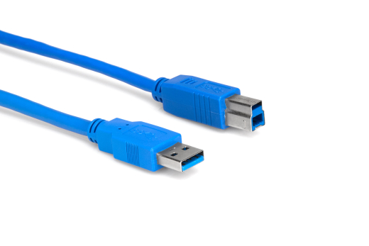 Hosa - Type A to Type B SuperSpeed USB 3.0 Cable - 6
