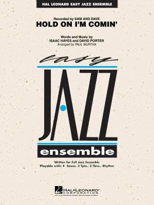 Hal Leonard - Hold on Im Coming - Hayes/Porter/Murtha - Jazz Ensemble - Gr. 2