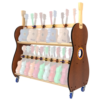 Band Room Mobile 30-Soprano Ukulele Rack