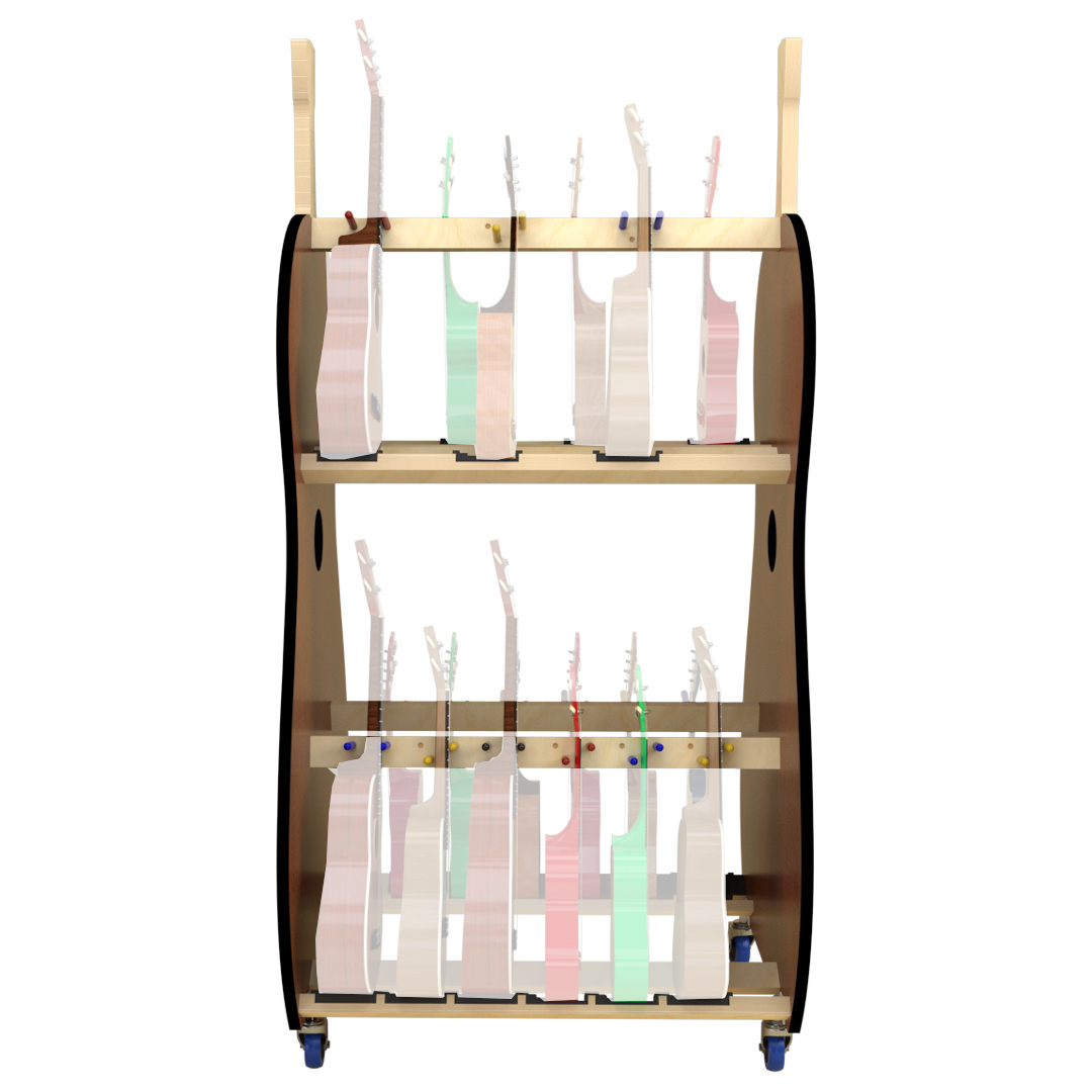 Band Room Mobile 18-Ukulele Rack