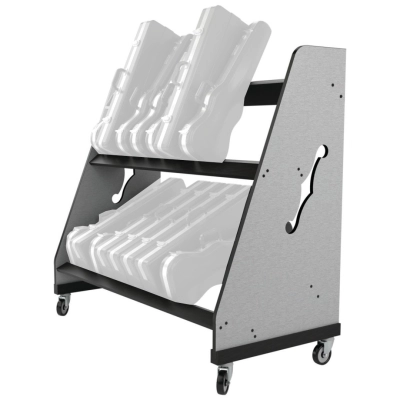 Band Room Mobile Violin/Viola/Trumpet Case Rack