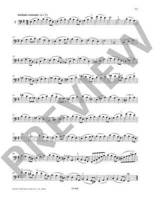 12 Exercises Op. 107 - Dotzauer - Cello - Book