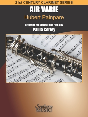 Southern Music Company - Air Varie - Painpare/Corley - Clarinet/Piano - Book