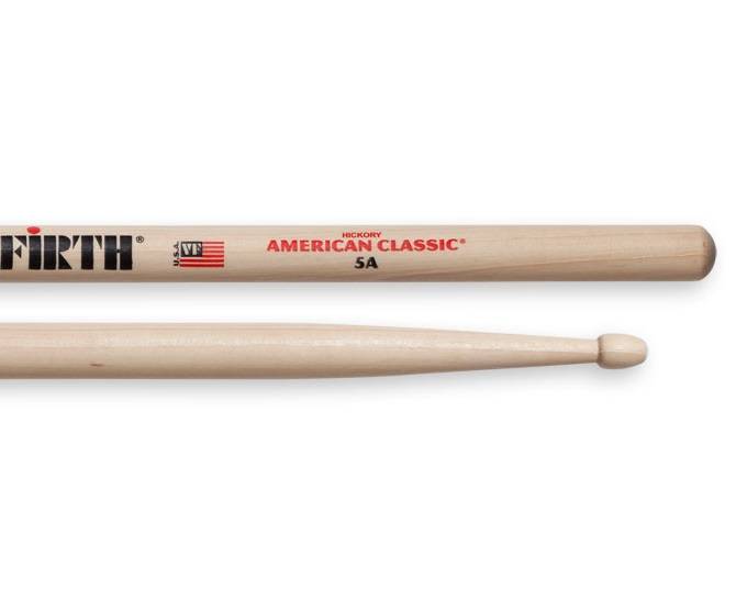Vic Firth 5A American Classic (Hickory/Wood Tip) Long  McQuade