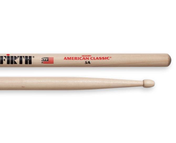 Buy Vic Firth 5A American Classic Hickory Wood Tip Drumsticks