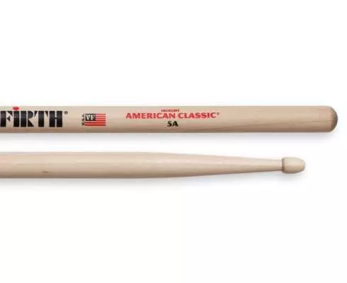 Vic Firth - 5A American Classic (Hickory/Wood Tip)