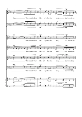 Was I the lamb? - Rutter - SATB