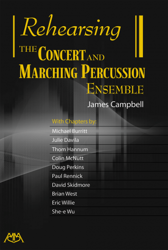Rehearsing the Concert and Marching Percussion Ensemble - Campbell - Book
