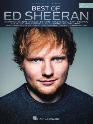 Hal Leonard - Best of Ed Sheeran (3rd Edition) - Easy Piano - Book