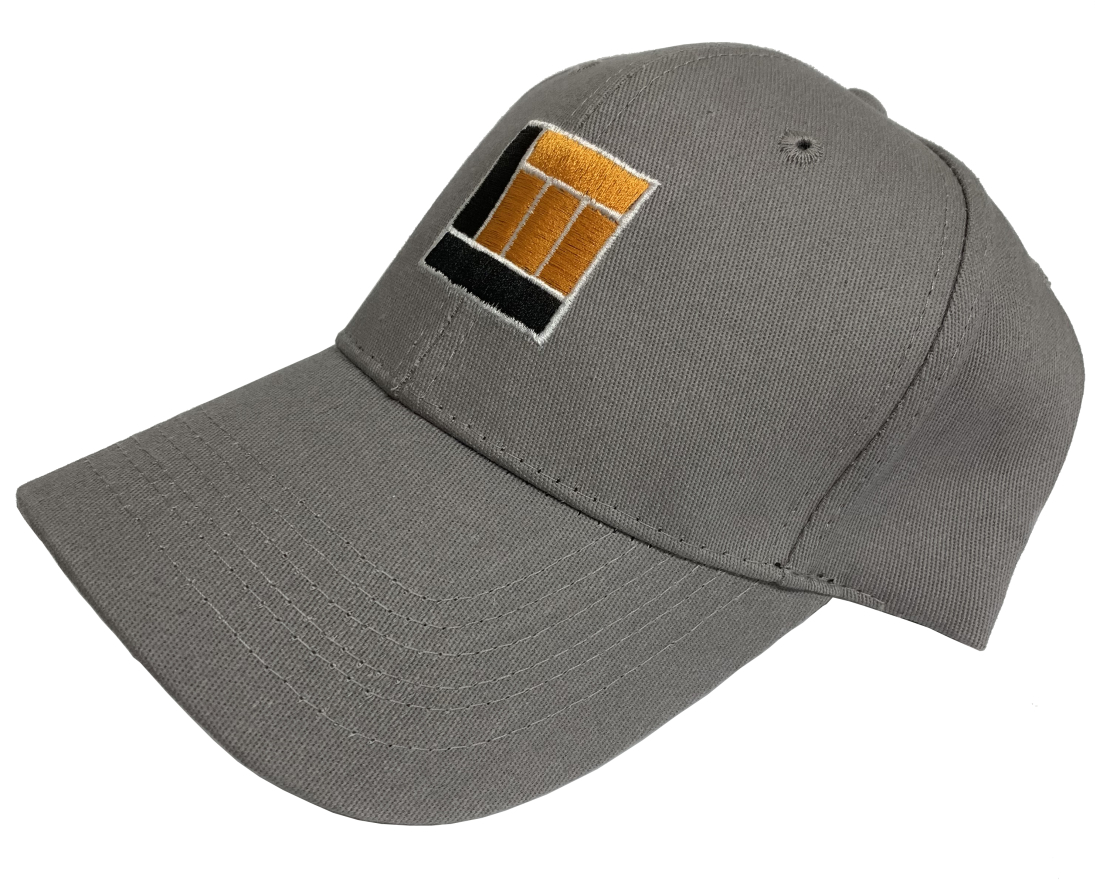 Long & McQuade Long & McQuade Logo Baseball Hat Grey Long & McQuade