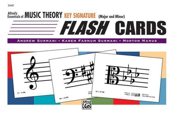 Essentials of Music Theory: Flash Cards -- Key Signature