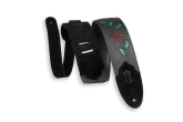 Levys - 2.5 Flowering Vine Strap - Black\/Red