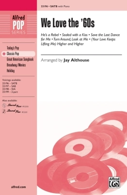 Alfred Publishing - We Love the 60s (Medley) - Althouse - SATB