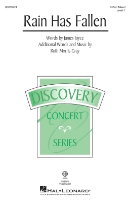 Hal Leonard - Rain Has Fallen - Gray/Joyce - 3pt Mixed