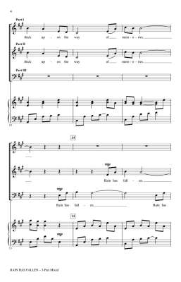 Rain Has Fallen - Gray/Joyce - 3pt Mixed