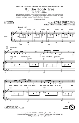 By the Boab Tree (from the film Australia) - Lojeski - SATB
