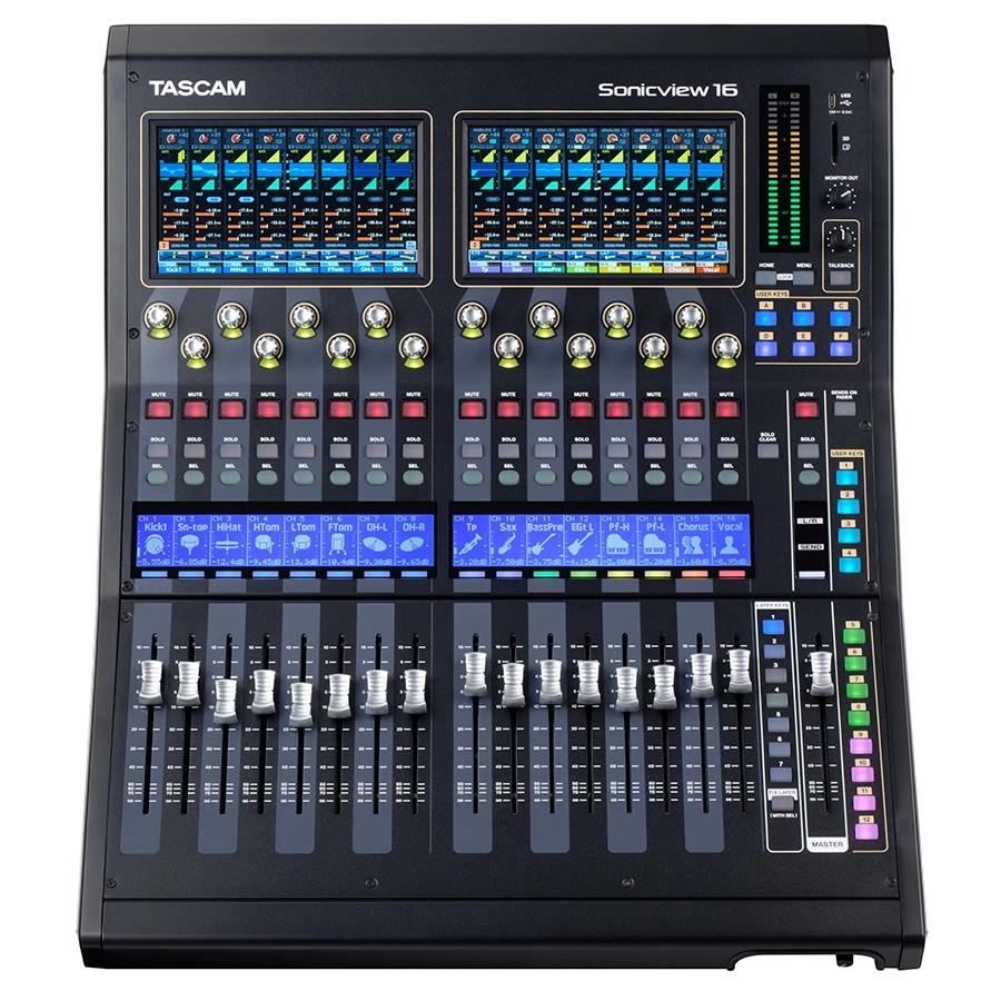 Sonicview 16XP 16-Channel Digital Mixing Console and Multitrack Recorder