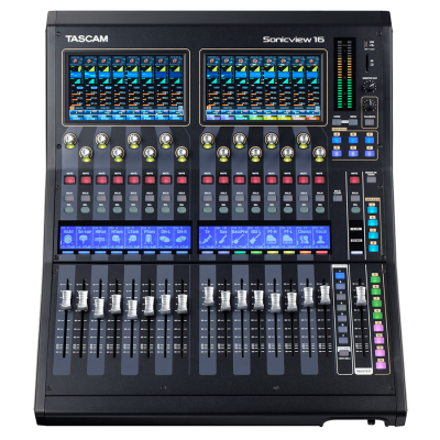 Tascam - Sonicview 16XP 16-Channel Digital Mixing Console and Multitrack Recorder
