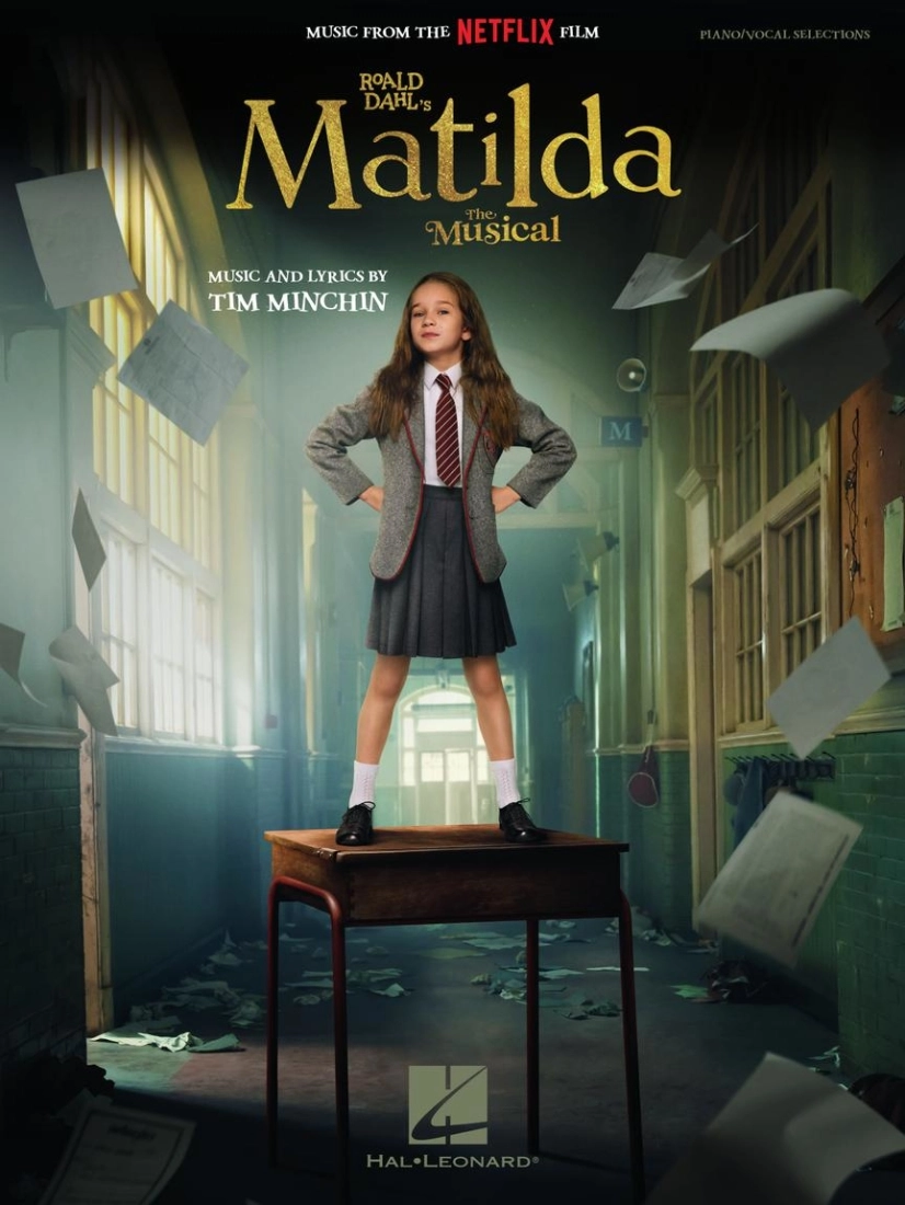 Roald Dahl\'s Matilda: The Musical - Minchin - Piano/Vocal/Guitar - Book