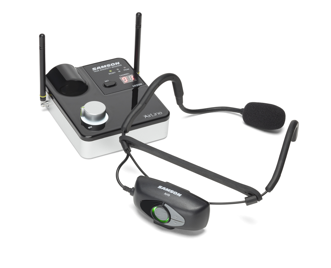 AirLine 99m AH9 Wireless UHF Fitness Headset System (D: 542 to 566 MHz)