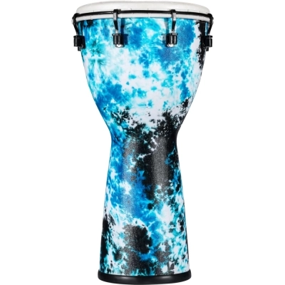 10\'\' Alpine Djembe - Galactic Blue Tie Dye