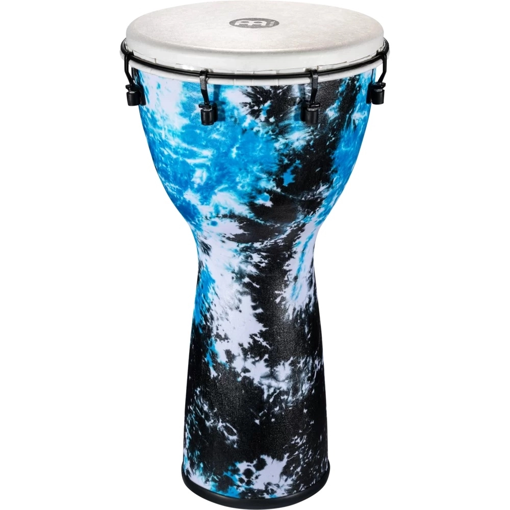 12\'\' Alpine Djembe - Galactic Blue Tie Dye