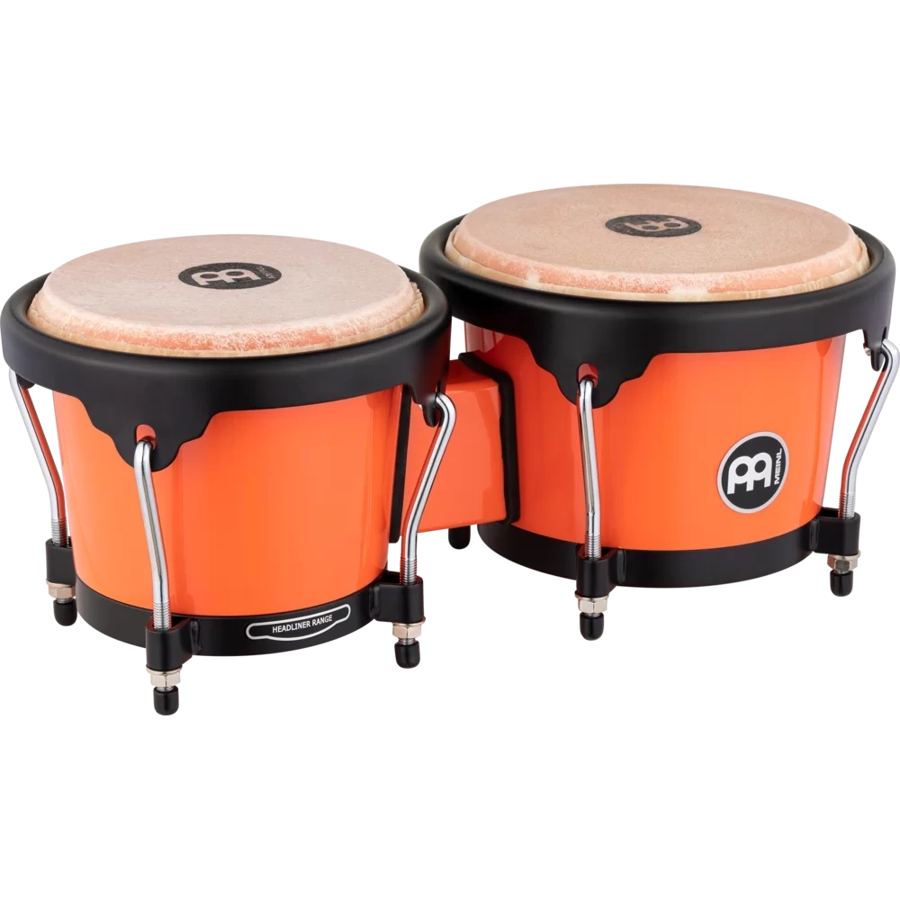 Journey Series Molded ABS Bongos - Electric Coral