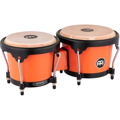 Meinl - Journey Series Molded ABS Bongos - Electric Coral