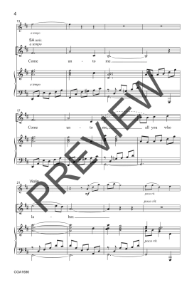 Come Unto Me - Armstrong - SATB