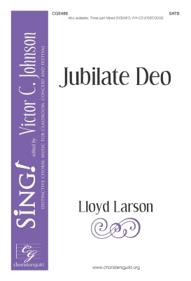 Choristers Guild - Jubilate Deo - Larson - SATB