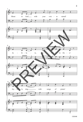 Jubilate Deo - Larson - SATB