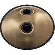 Sonic Energy Sensory Handpan, 10-Note, D Amara - Vintage Gold
