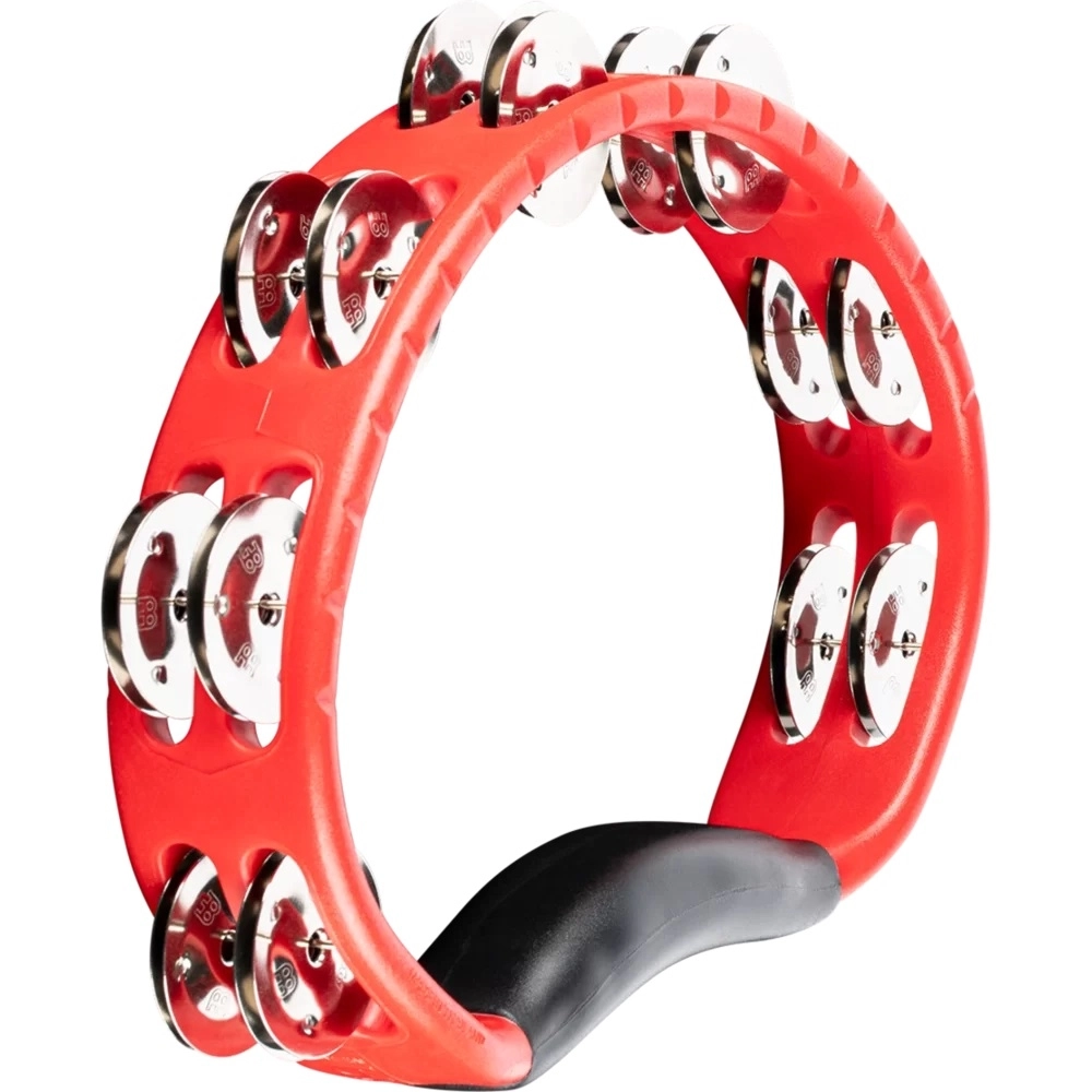 Headliner Hand Held ABS Tambourine - Red