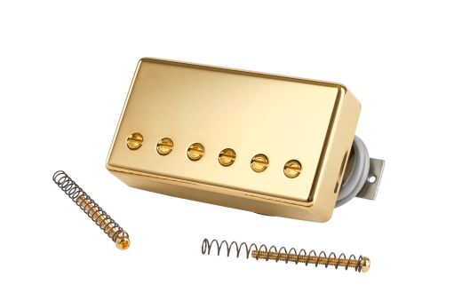 498T \'\'Hot Alnico\'\' Treble Humbucker Pickup w/Gold Cover