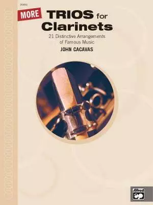 Alfred Publishing - More Trios for Clarinets