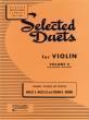 Rubank Publications - Selected Duets for Violin - Volume 2