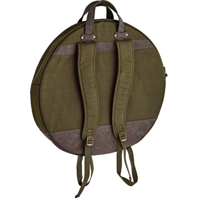 Waxed Canvas 22\'\' Cymbal Bag - Forest Green