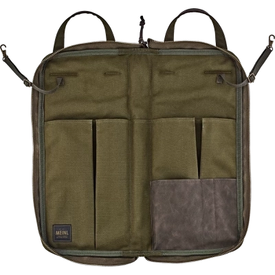 Waxed Canvas Stick Bag - Forest Green