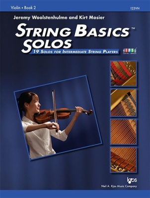 Kjos Music - String Basics Solos Book2 Woolstenhulme, Mosier Violon Livre avec fichiers audio en ligne
