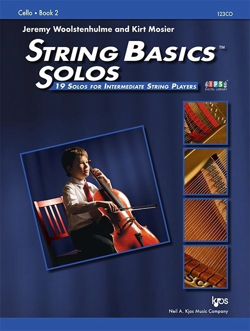 String Basics Solos Book 2 - Woolstenhulme/Mosier - Cello - Book/Audio Online