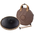 Meinl - 16 Octave Steel Tongue Drum, D Kurd - Black