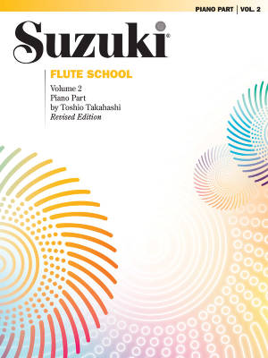 Summy-Birchard - Suzuki Flute School, Volume 2 (Revised Edition) - Takahashi - Piano Accompaniment - Book